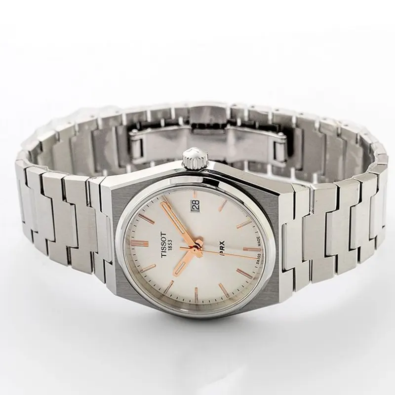 Tissot PRX Swiss Quartz Silver Dial Unisex Watch- T137.210.11.031.00